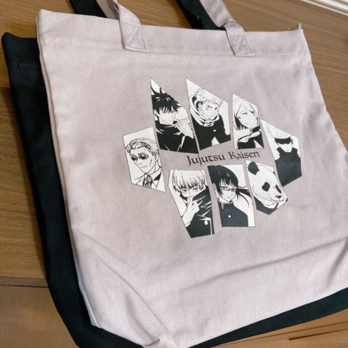呪術廻戦のトートバッグです ショップニュース 河原町オーパ