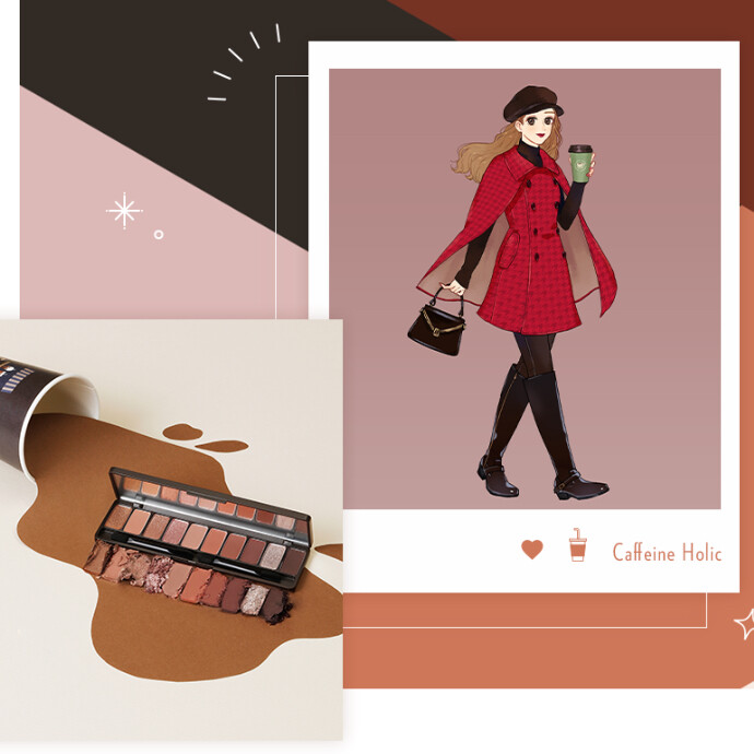 NEW🧡ETUDE秋カラーシャドウ