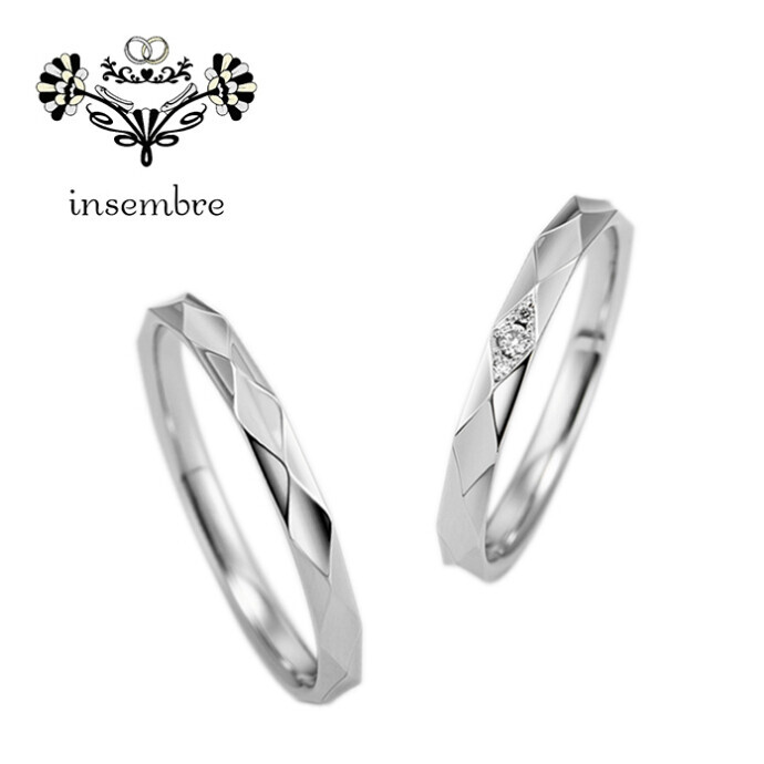 結婚指輪「insembre(ｲﾝｾﾝﾌﾞﾚ)」