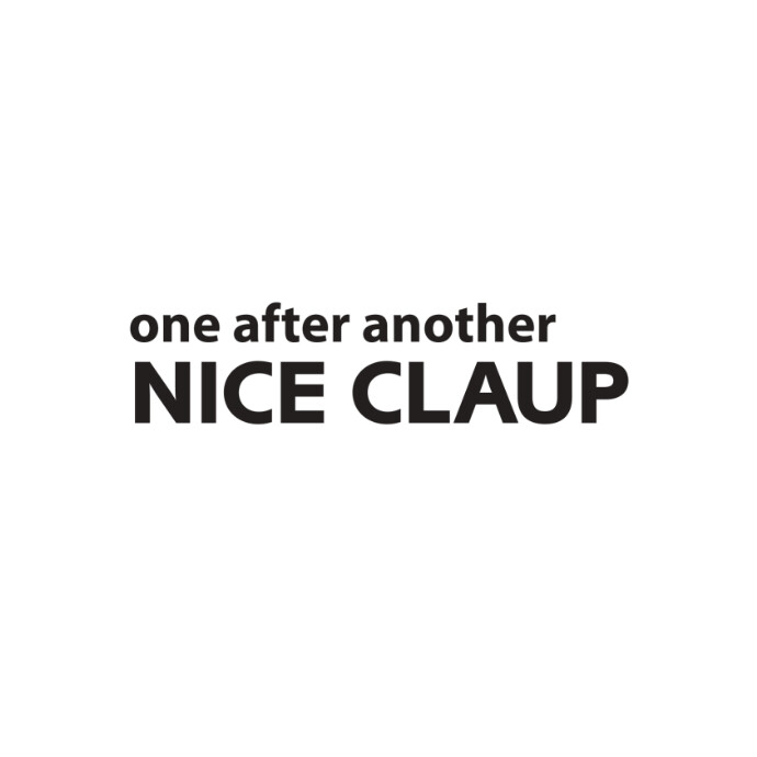 one after another NICE CLAUP by polkadot
