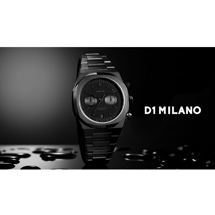 イタリア発プレミアムウォッチブランド「D1 MILANO」 オールブラックの美学をテーマに、男心をくすぐる最新コレクション登場