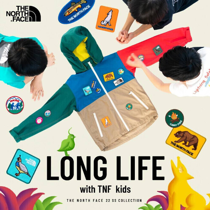 【THE NORTH FACE KIDS LONGLIFE ITEM COLLECTION 】