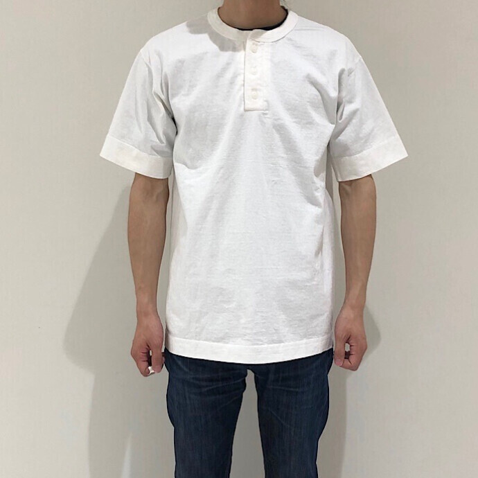 Healthknit　ヘンリーネックS/T
