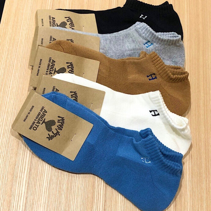 HRM☆Hエンブロイダリーパイルスニーカーソックス