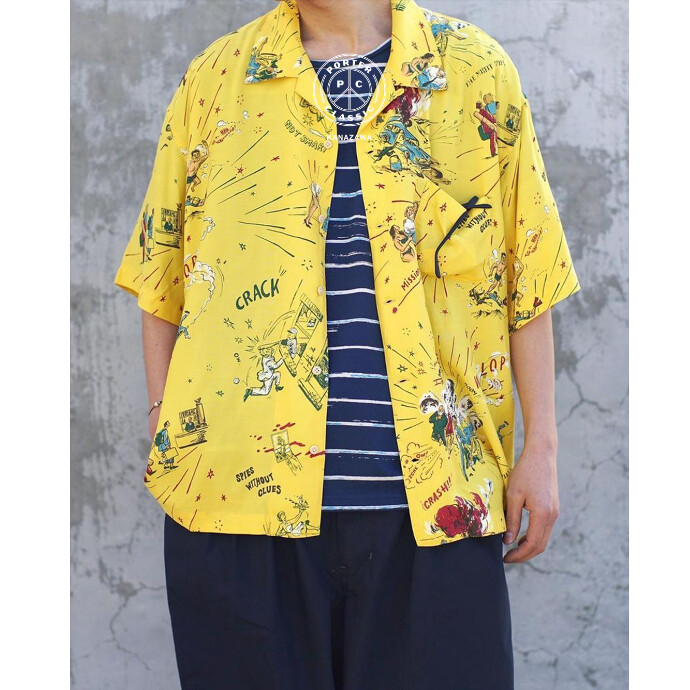 ポータークラシック 『落ちこぼれスパイALOHA SHIRT』 -ショップ