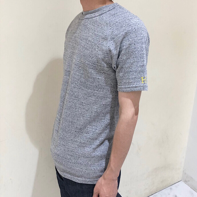 HRM☆ストレッチフライス ショートスリーブクルーネックTシャツ
