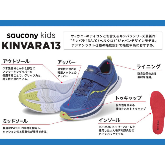 〚Saucony〛 S-KINVARA 13