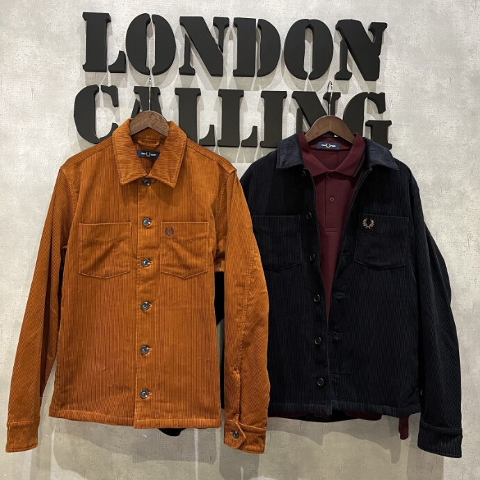 FREDPERRY／Cord Overshirt