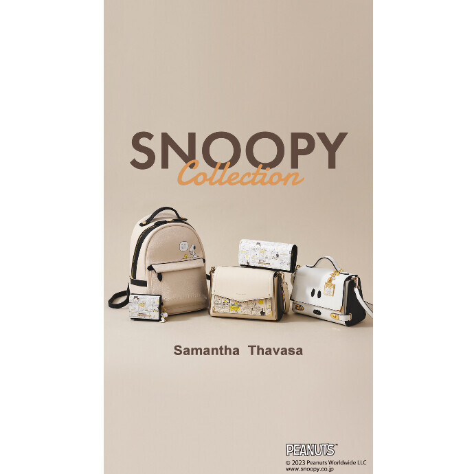 SNOOPY × Samantha Thavasa