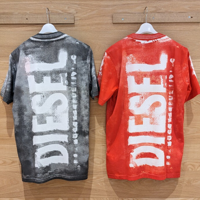 DIESEL☆オールオーバープリントTシャツ -ショップニュース：高崎オーパ-