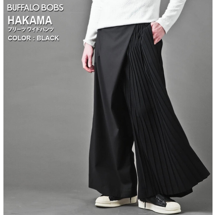 【NOT CONVENTIONAL】T/R hakama pant