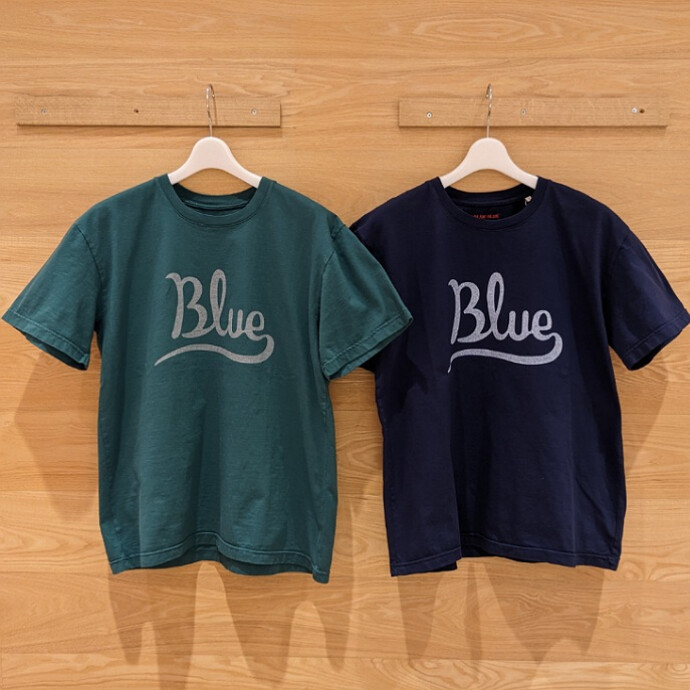 BLUEBLUE☆カーシブBlueプリントS/T