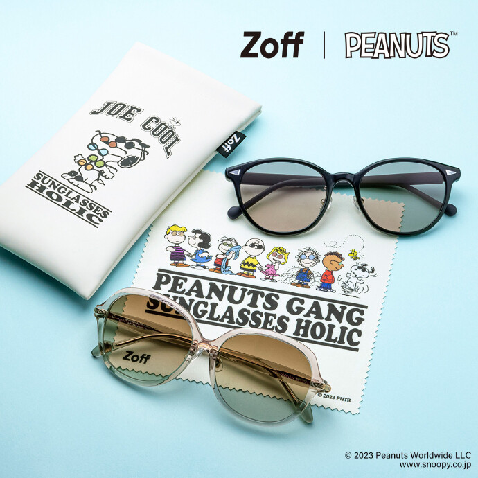 『Zoff | PEANUTS』コラボサングラスがカレッジ＆サーフテイストで新発売！