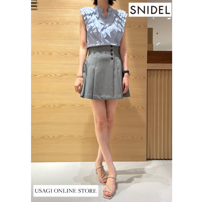 お値下げ！snidel 完売♡ダブルクロスフラットパンプス