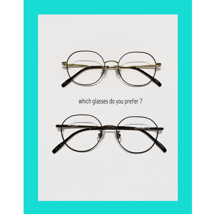 Which glasses do you prefer?💐
