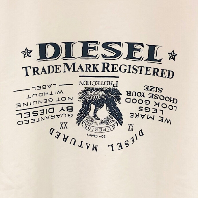 DIESEL☆スウェットクルーネックレギュラーフィット -ショップニュース