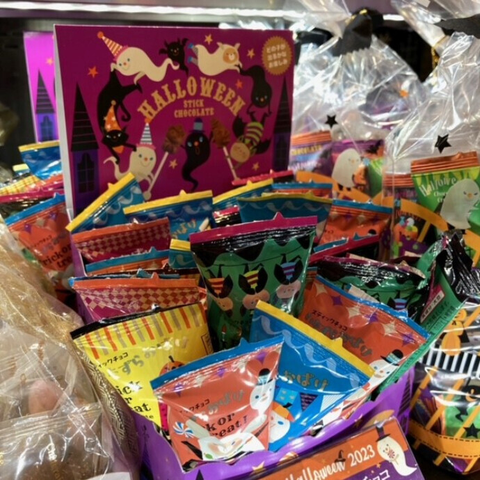 ハロウィンのお菓子がたくさん！