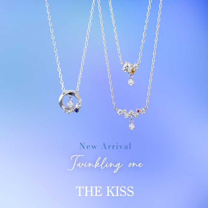 9/16（土）《THE KISS sweets》Twinkling one ネックレス発売