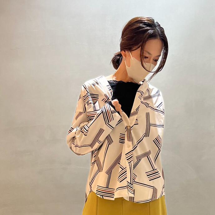 PRINT BLOUSE