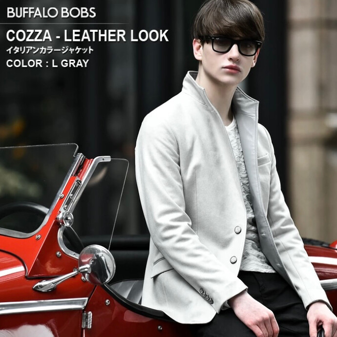 BUFFALO BOBS(バッファローボブズ)COZZA-LEATHER LOOK(コッザ レザー