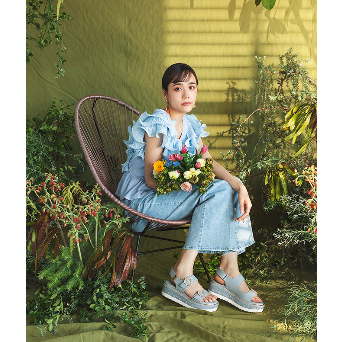 【RANDA（ランダ）】女優・松井愛莉が纏う 2024春夏新作LOOKを公開