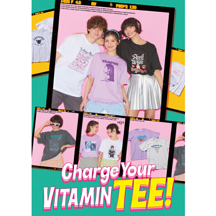 Charge your VITAMIN TEE!