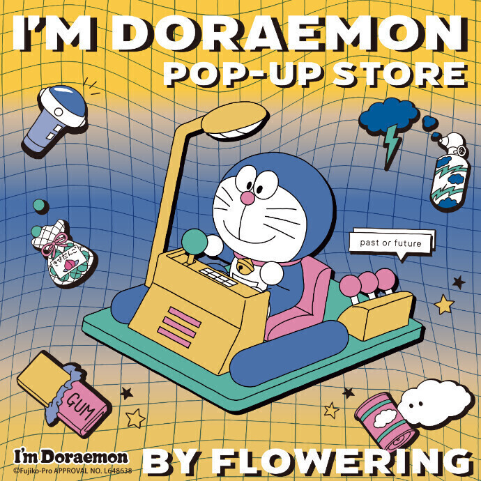 「I'M DORAEMON POP-UP STORE BY FLOWERING 」オープン
