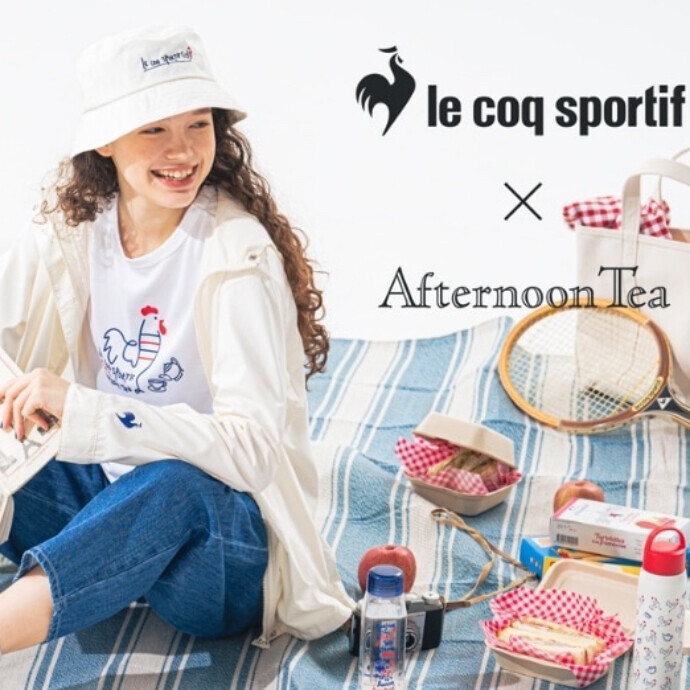 フランスのスポーツブランド「le coq sportif」と初コラボレーション‼︎