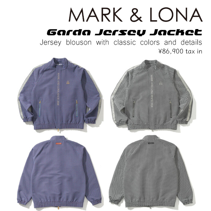 MARK&LONAからセットアップ（ブルゾン）が入荷！