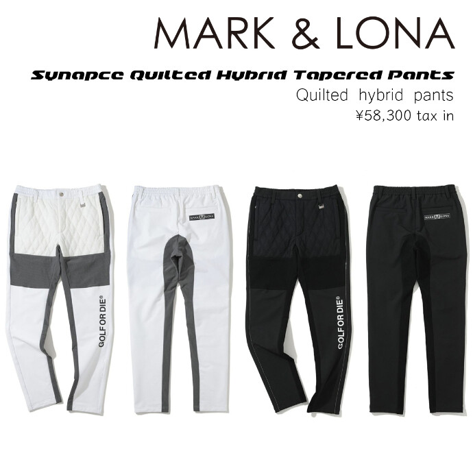 MARK&LONAからセットアップが入荷！