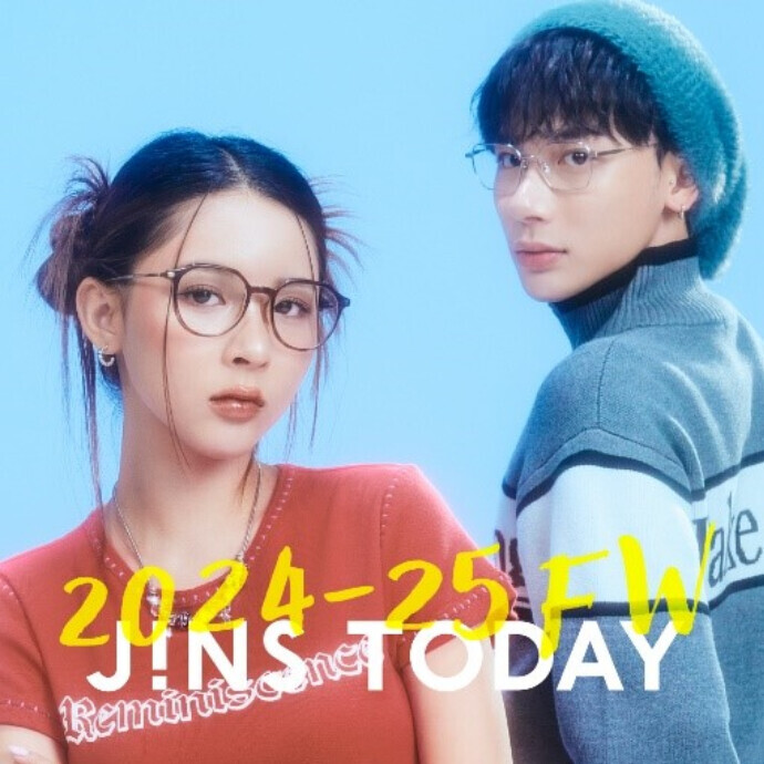 旬を着こなすメガネ「JINS TODAY」24年秋冬の新作第2弾発売！