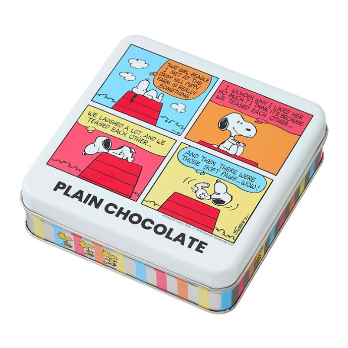 PLAZA限定！　スヌーピー PEANUTS Morozoff モロゾフ プレーンチョコレート