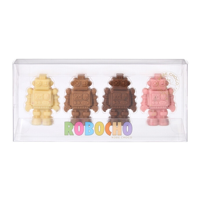 KOBE CHOCO Robocho ロボチョ アソート 4個入り