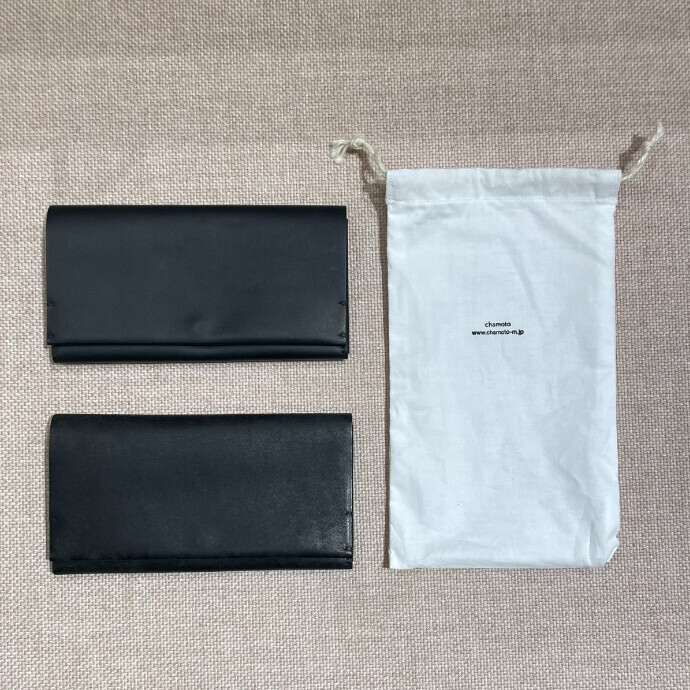 chamoto fold long wallet 長財布