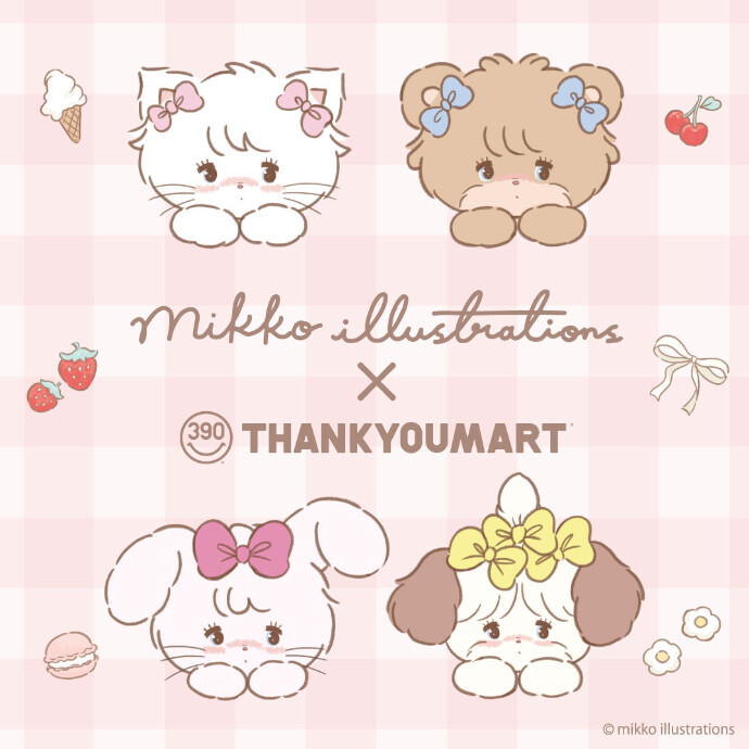 『mikko illustrations』とのコラボ雑貨が新登場!