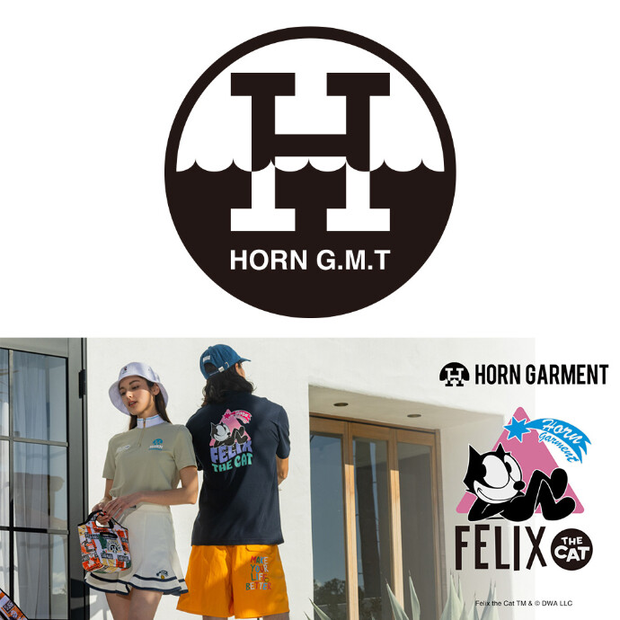 HORN GARMENT 『フィリックス・ザ・キャット』とのコラボレーションアイテムが登場！