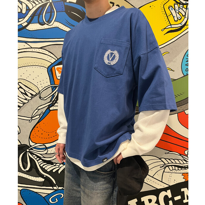 【VANS】M Emblem PKT TEE