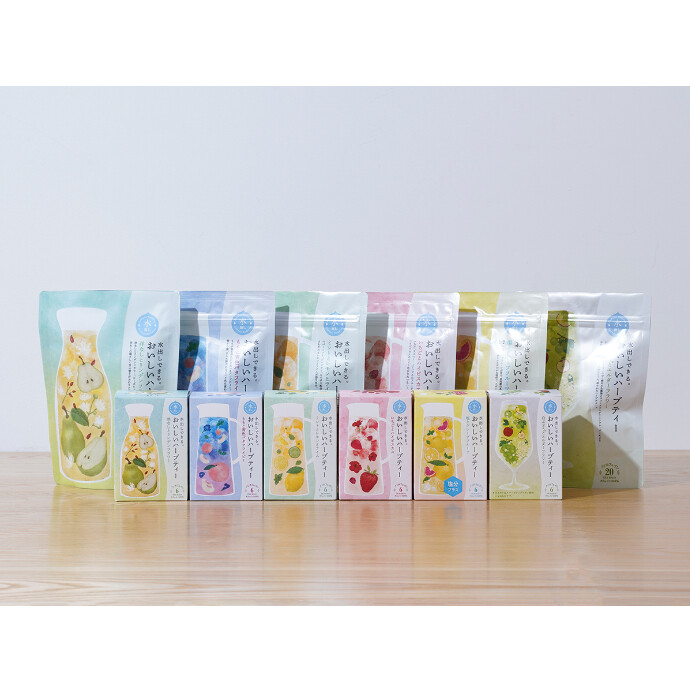 水出しできる。おいしいハーブティー