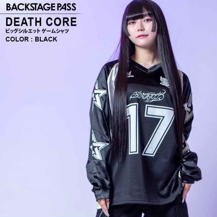 BACKSTAGE PASS バックステージパスDEATH CORE(デスコア)ユニフォームデザイン ゲームシャツ