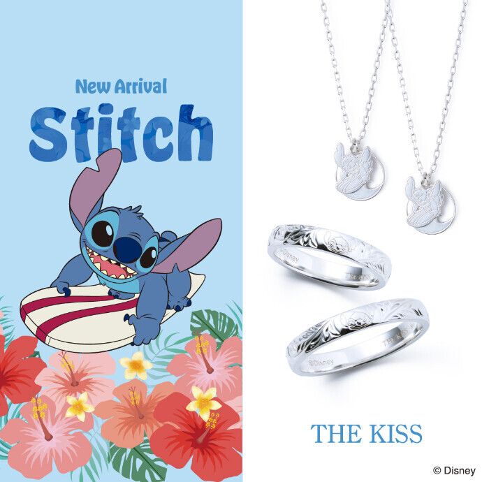 🏄🌊"スティッチ" 新作ジュエリー発売🏄🌊