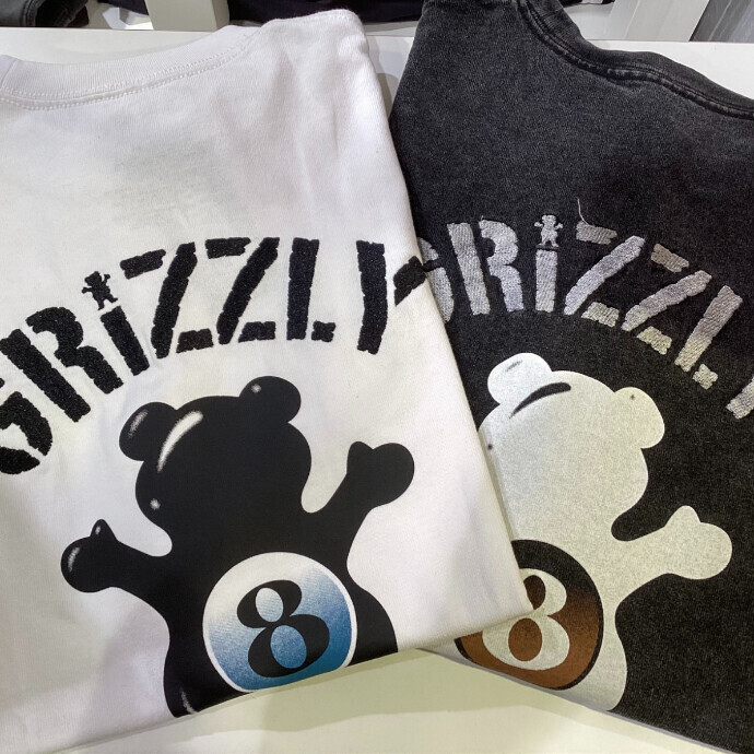 GRIZZLY/グリズリー グリップ・テープのNo.1ブランドの半袖Tシャツ が新しいデザインとともに入荷致しました。