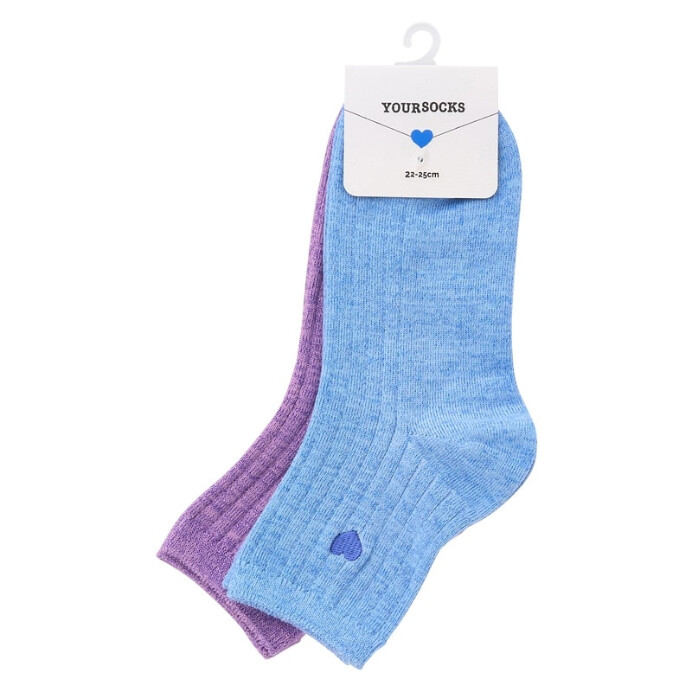 PLAZA限定 YOURSOCKS　ハートラメソックス