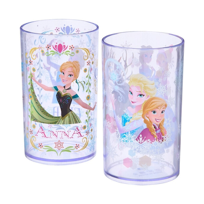 新入荷！　ディズニー アナと雪の女王 クリアカップ (クッキー入り)