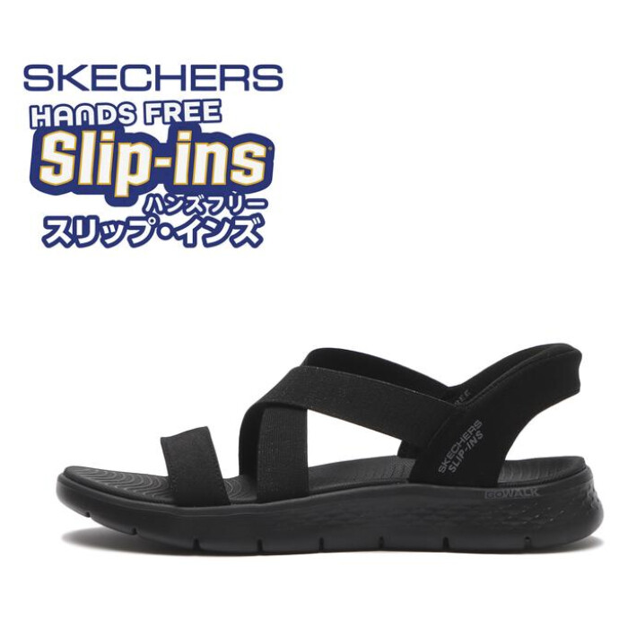 【SKECHERS】ゴーウォークフレックスサンダル_グリマー