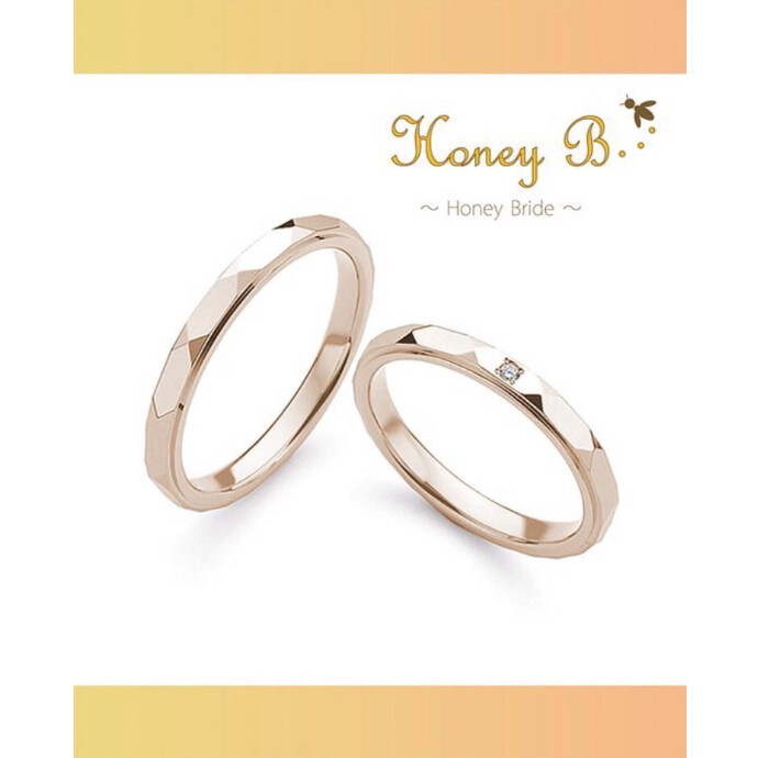 結婚指輪♡『Honey Bride(ﾊﾆｰﾌﾞﾗｲﾄﾞ)』