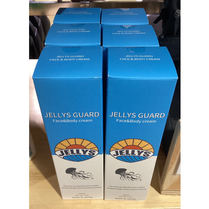 毎年この時期多いイソギンチャクやクラゲを防止するボディクリーム！JELLYS！！