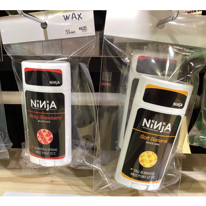 スケートには欠かせないNINJA スケートボード ワックス