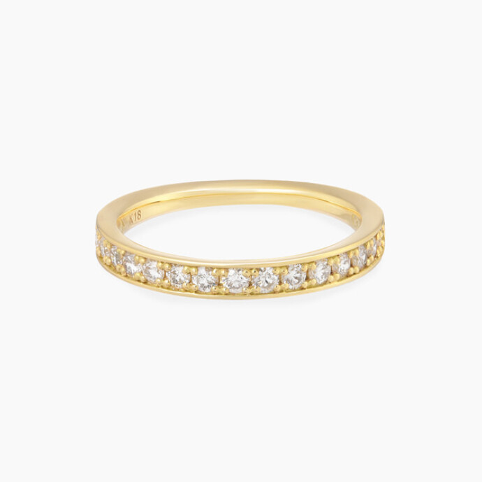 1つで華やかな手元に💎+*+　（ハーフエタニティリング）