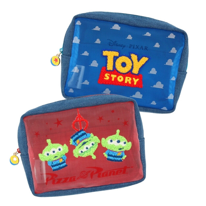 NEW！ TOY STORY トイ・ストーリー デニムスクエアポーチ