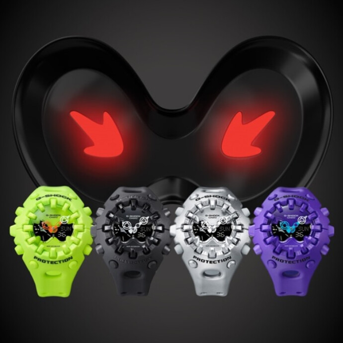 ~G-SHOCK 近未来的デザインの新作『GA-V01』シリーズが登場~